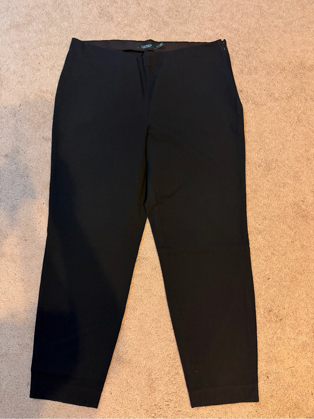 Ralph Lauren women’s Black Tailored Stretch Dress Pants